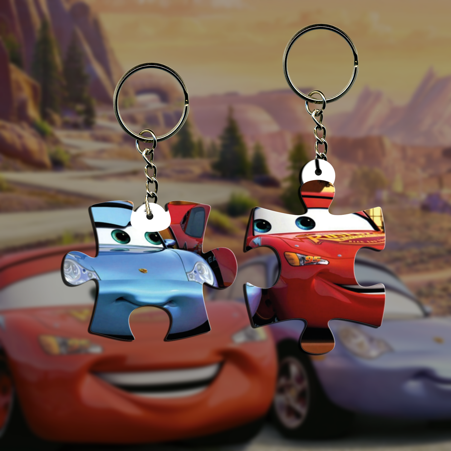 LLaveros Regalo Cars x 2Und