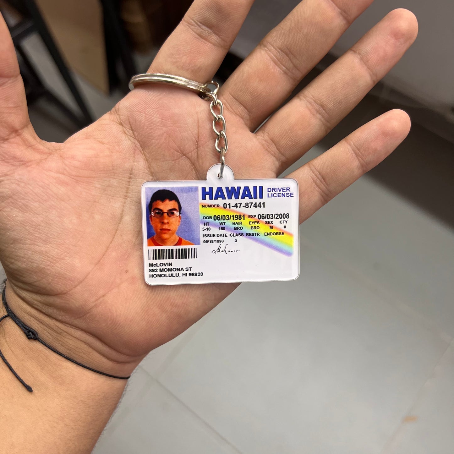 Llavero Fogel Licencia de Conducción