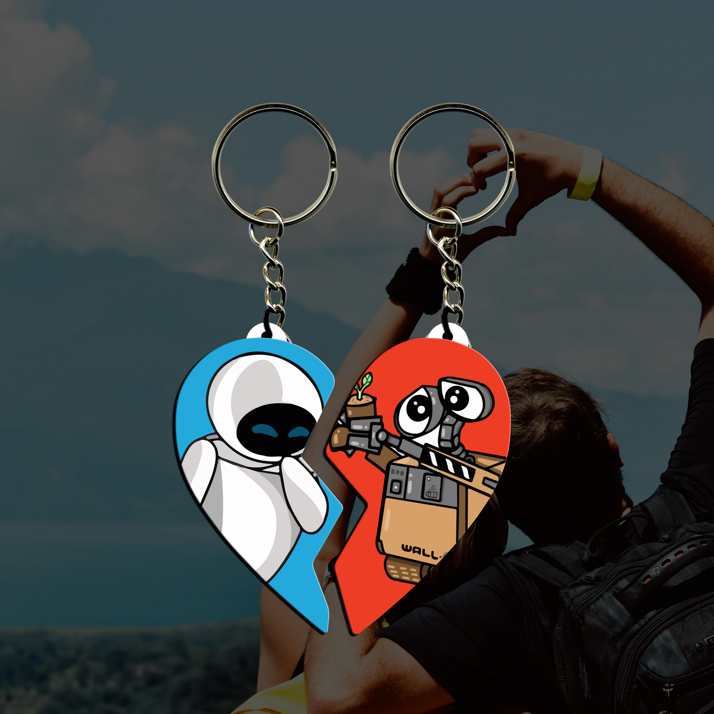 Llaveros Regalo Wall-e x 2 Und