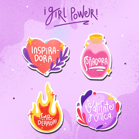 Pack Regalo Girl Power x 4 Und