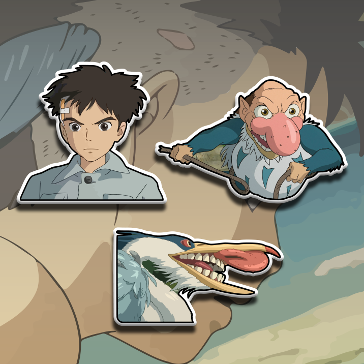 Pin pack El Niño y la Garza x 3 Und