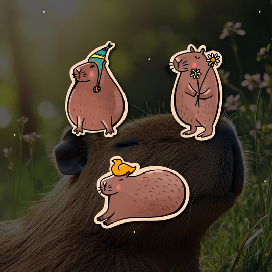 Pin Pack Capibara x 3 Und