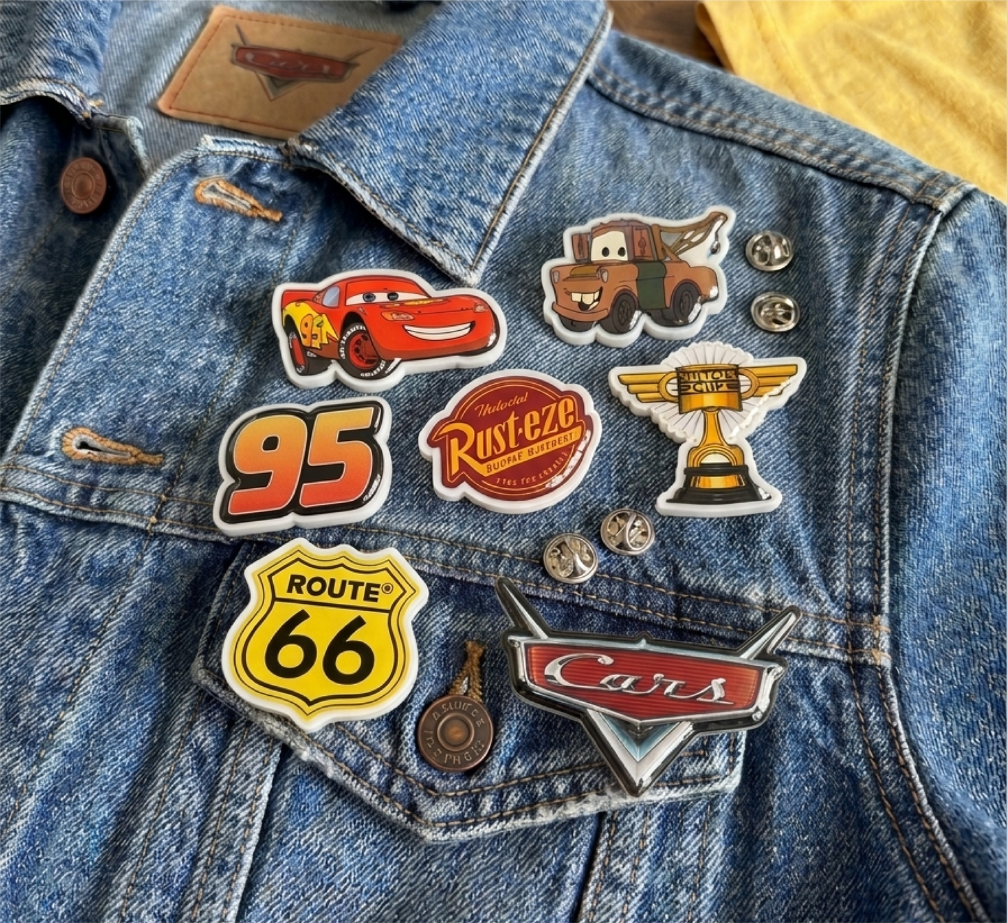 Colección de pines CARS X 7 Unds