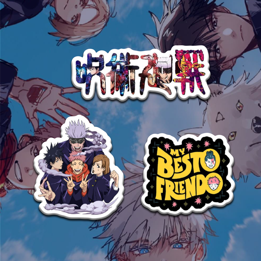 Pin pack jujutsu kaisen x 3 Und