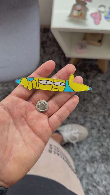 Pin Imantado Homero Espía