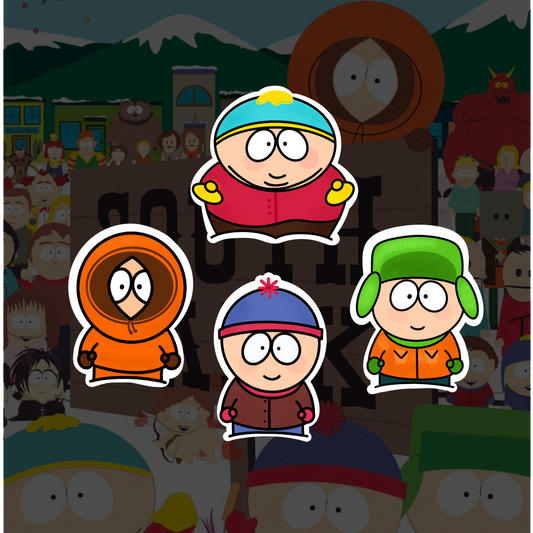 Pack de Pines South Park x 4 Und